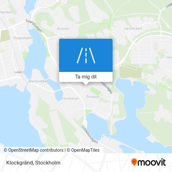 Klockgränd karta