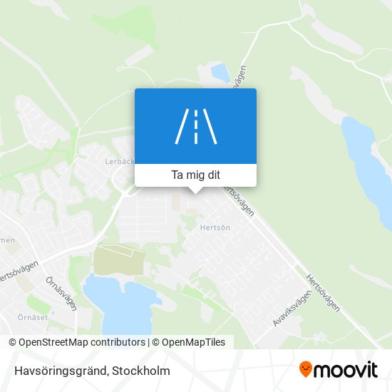 Havsöringsgränd karta