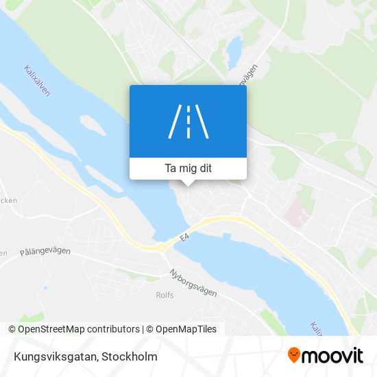 Kungsviksgatan karta