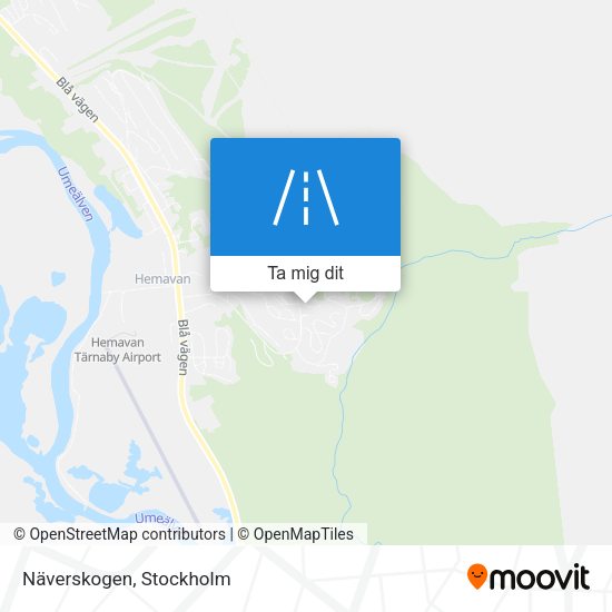 Näverskogen karta