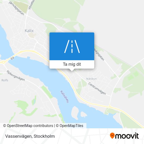 Vassenvägen karta