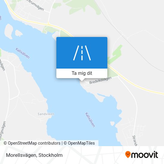 Morellsvägen karta