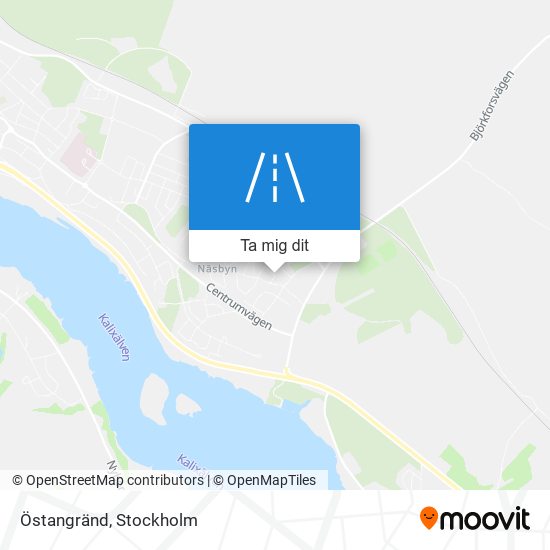 Östangränd karta