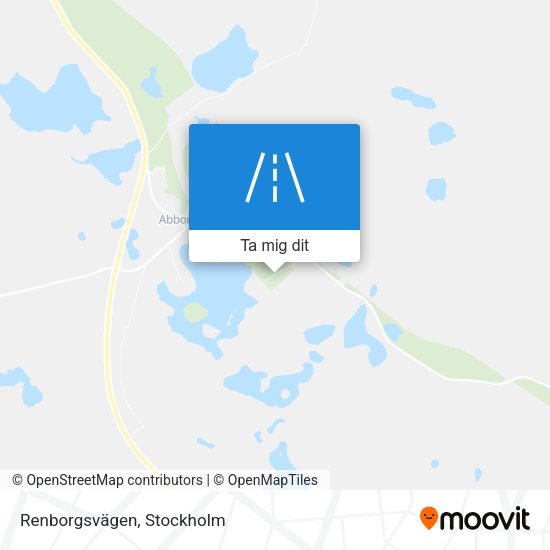 Renborgsvägen karta