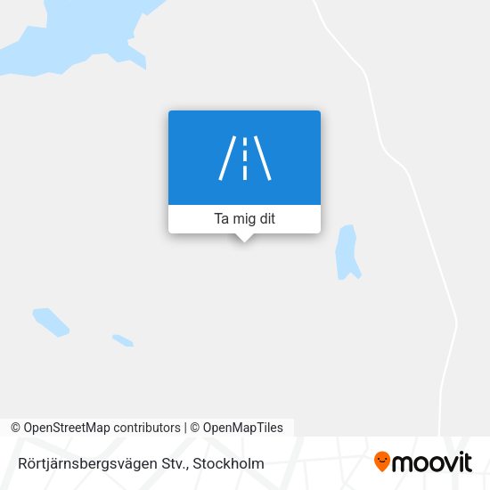 Rörtjärnsbergsvägen Stv. karta