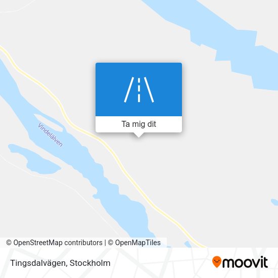 Tingsdalvägen karta