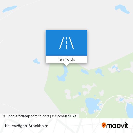 Kallesvägen karta