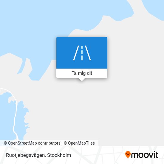 Ruotjebegsvägen karta