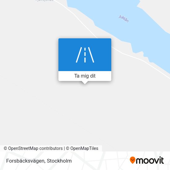 Forsbäcksvägen karta