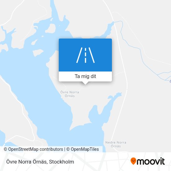 Övre Norra Örnäs karta