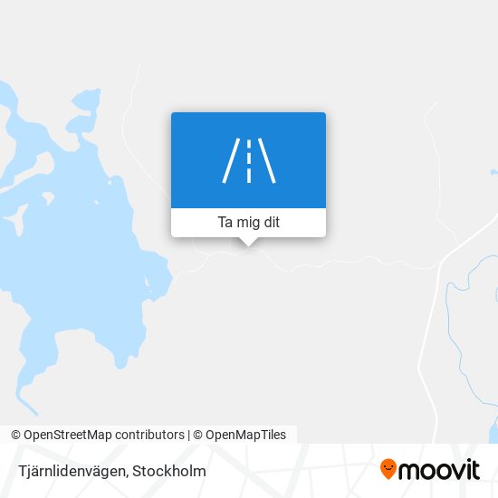 Tjärnlidenvägen karta