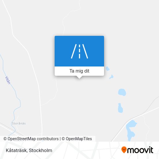 Kåtaträsk karta