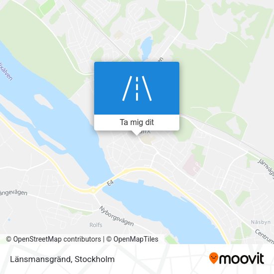 Länsmansgränd karta