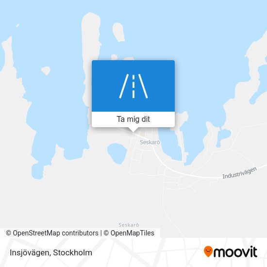 Insjövägen karta