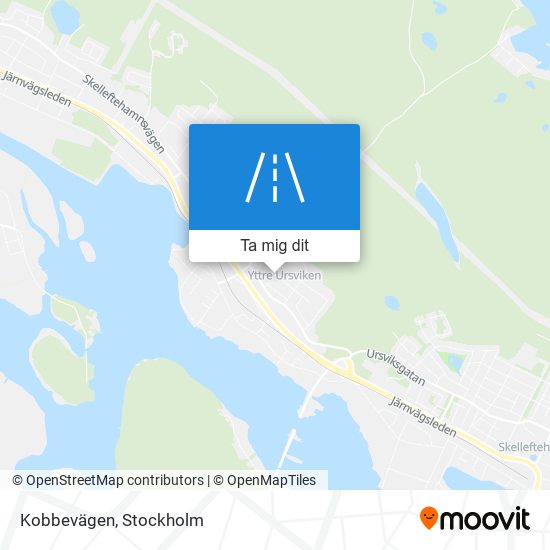 Kobbevägen karta