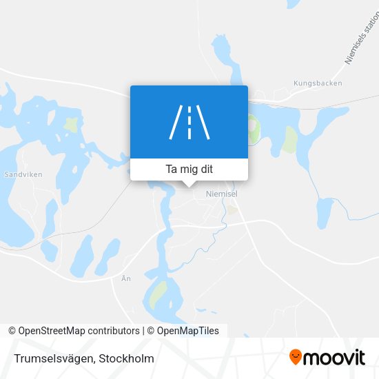 Trumselsvägen karta