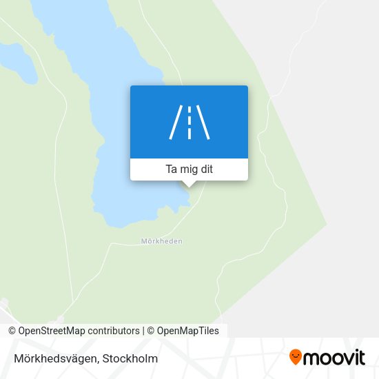 Mörkhedsvägen karta