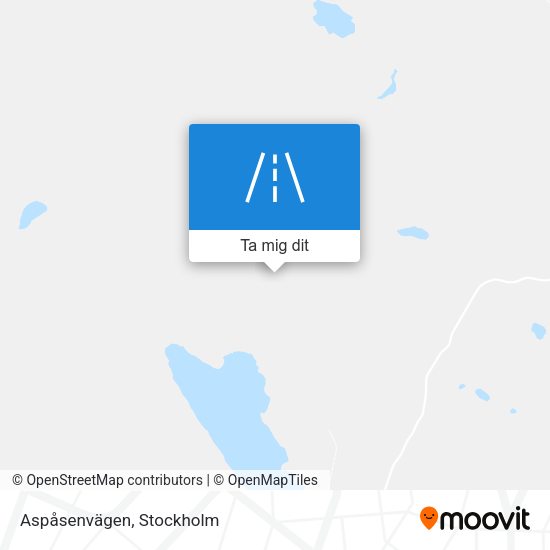 Aspåsenvägen karta