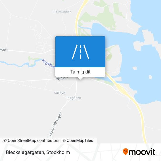 Bleckslagargatan karta