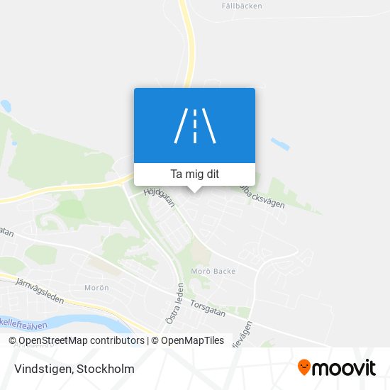 Vindstigen karta