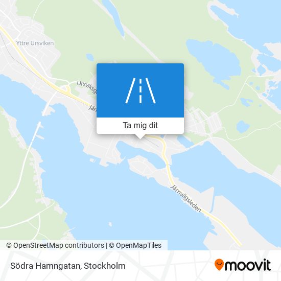 Södra Hamngatan karta