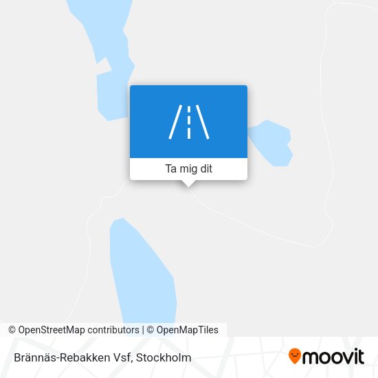 Brännäs-Rebakken Vsf karta