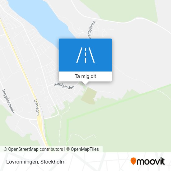 Lövronningen karta