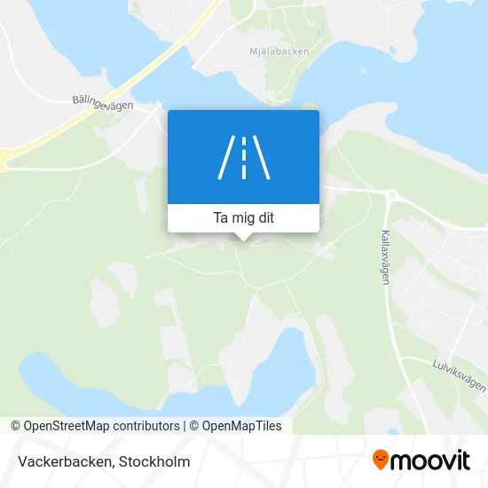 Vackerbacken karta