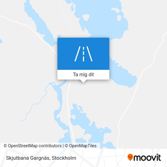 Skjutbana Gargnäs karta
