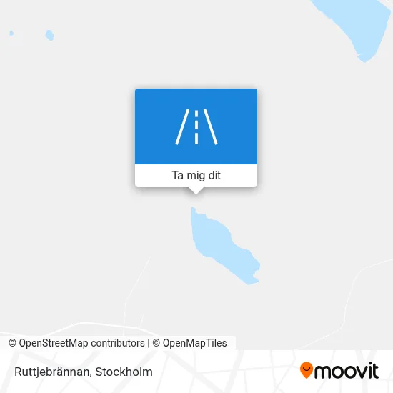 Ruttjebrännan karta
