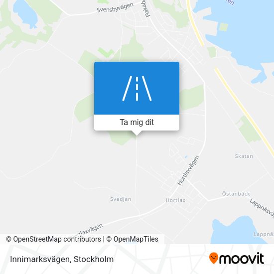 Innimarksvägen karta