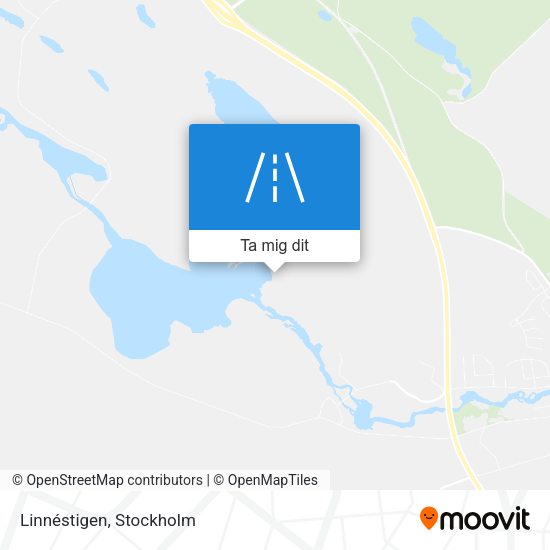 Linnéstigen karta
