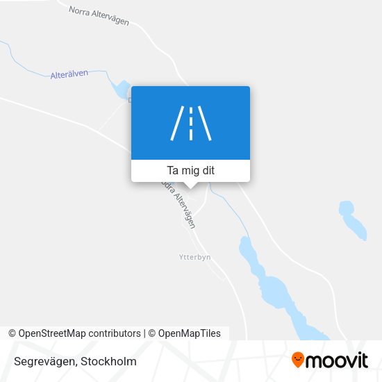 Segrevägen karta