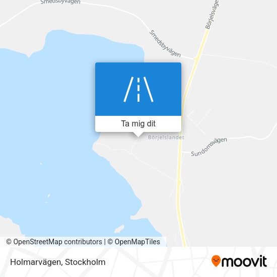 Holmarvägen karta