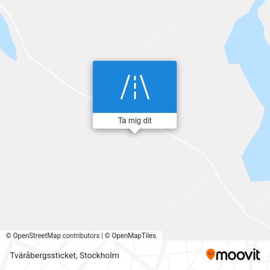 Tväråbergssticket karta