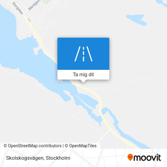 Skolskogsvägen karta