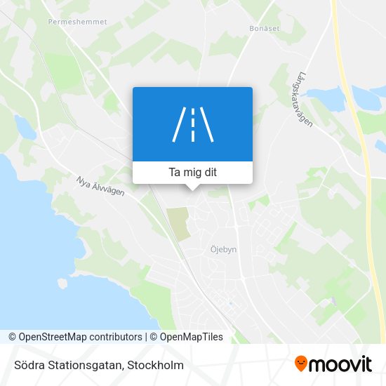 Södra Stationsgatan karta
