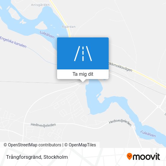Trångforsgränd karta