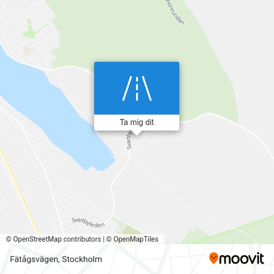 Fätågsvägen karta