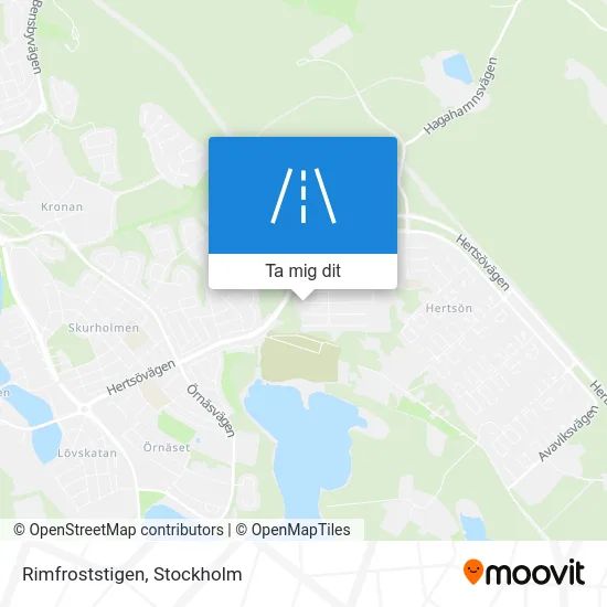 Rimfroststigen karta