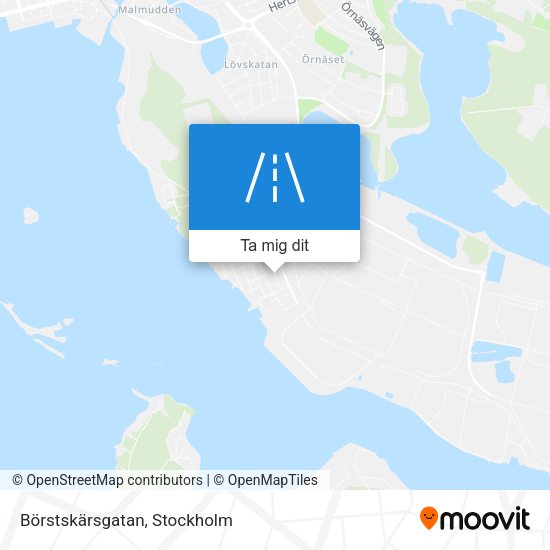 Börstskärsgatan karta