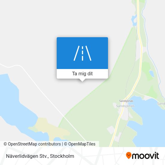 Näverlidvägen Stv. karta