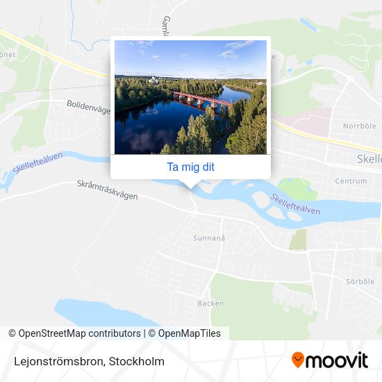 Lejonströmsbron karta