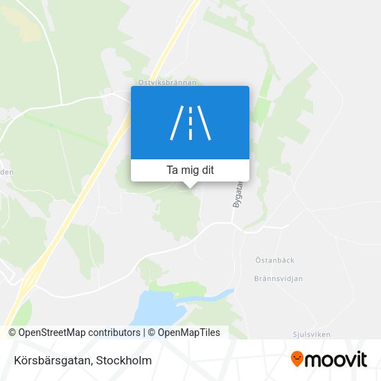 Körsbärsgatan karta