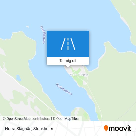 Norra Slagnäs karta