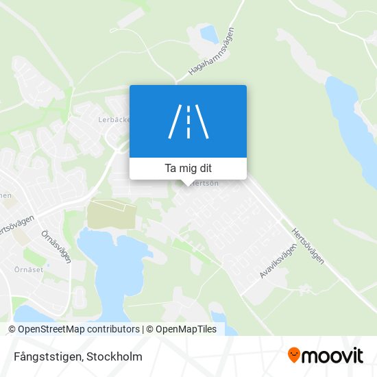 Fångststigen karta