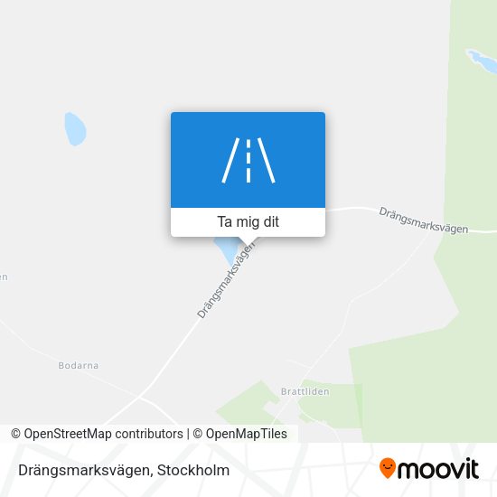 Drängsmarksvägen karta