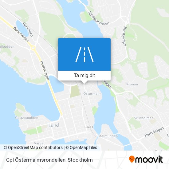 Cpl Östermalmsrondellen karta