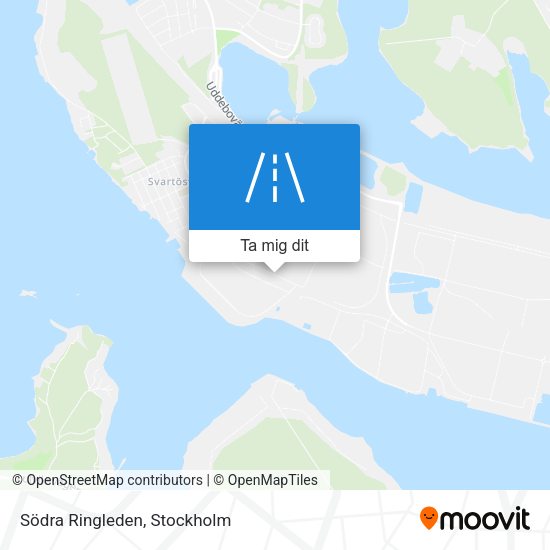 Södra Ringleden karta