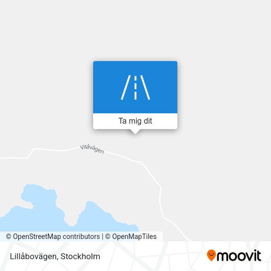 Lillåbovägen karta